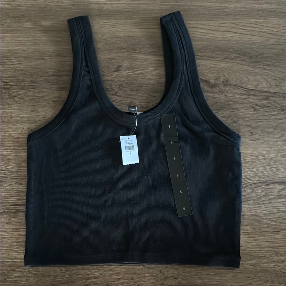 NWT Banana Republic Cotton Ribbed Tank Top